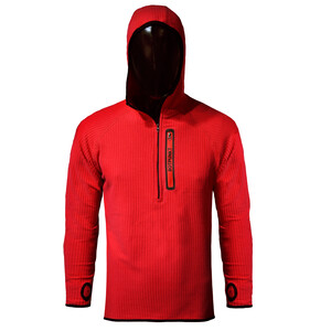 oferta ! climbing hoodie rojo